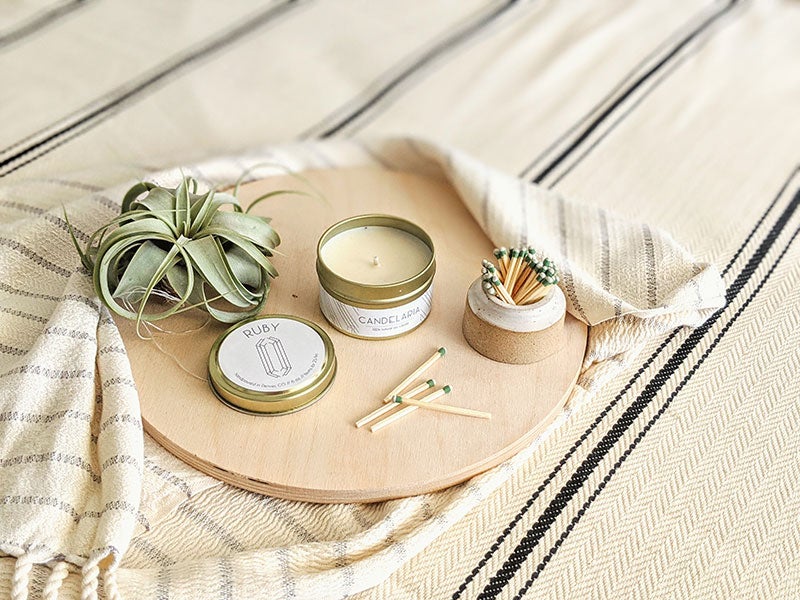 Candelaria's Natural Soy Wax Candles